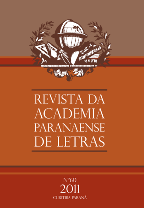 Revista Da Academia Paranaense De Letras Academia Paranaense