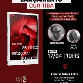 Acadêmico João Almino faz lançamento em Curitiba